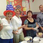 Celebrating July4th.